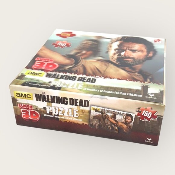AMC The Walking Dead Super 3D Puzzle 150 Pieces 18 inch x 12 inch New Sealed - Picture 3 of 3